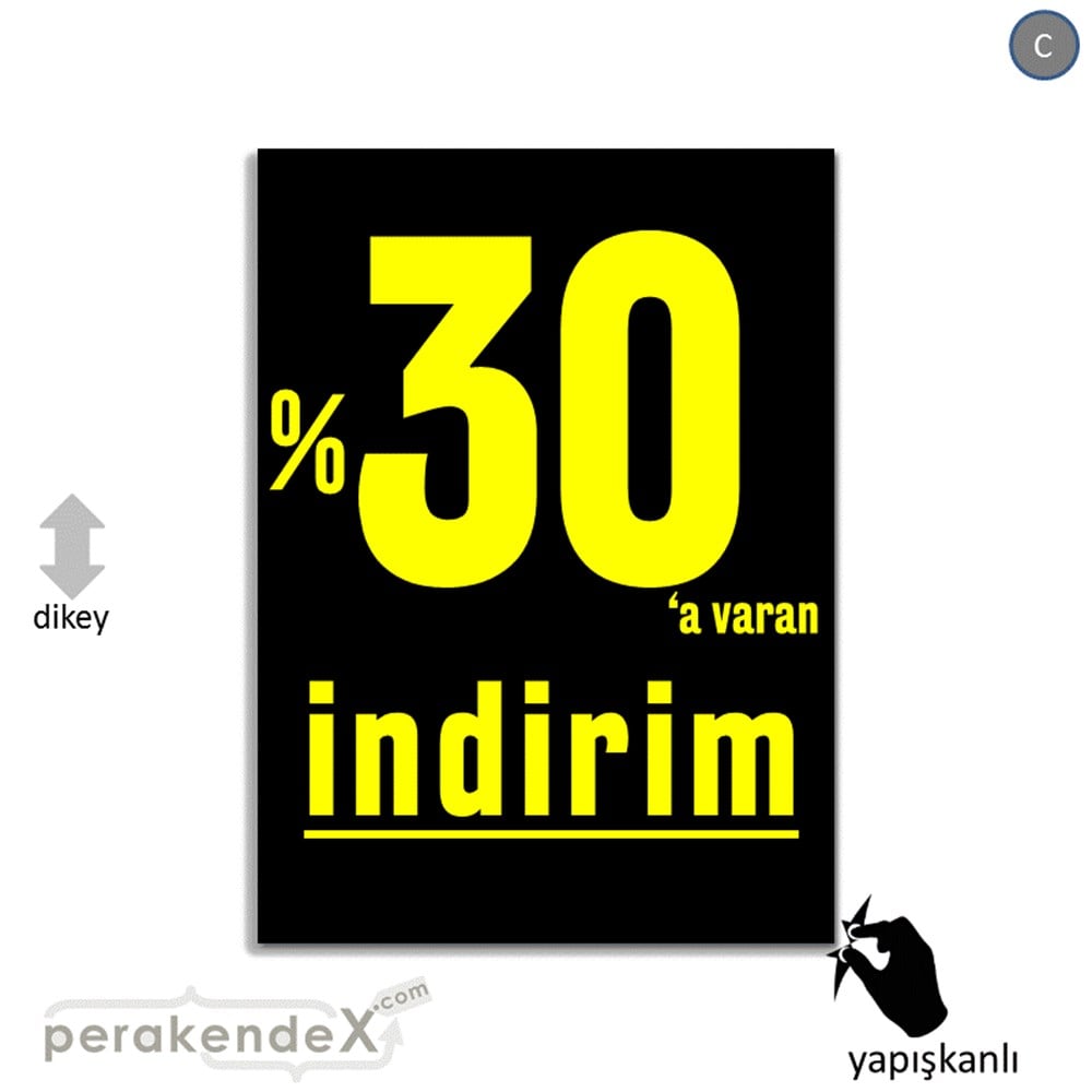 yüzde 30 a varan indirim CAMA YAPIŞAN FOLYO -dikdörtgen,tek yön baskı