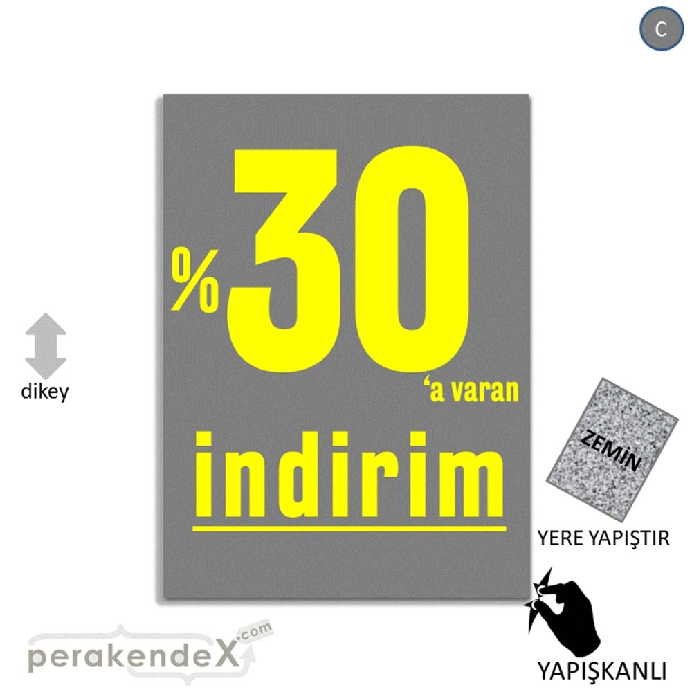 yüzde 30 a varan indirim YER ZEMİNE YAPIŞIR -dikdörtgen,tek yön baskı