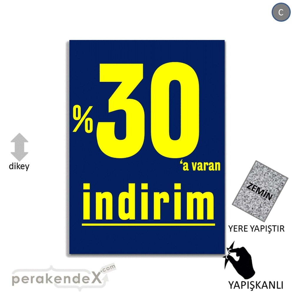 yüzde 30 a varan indirim YER ZEMİNE YAPIŞIR -dikdörtgen,tek yön baskı