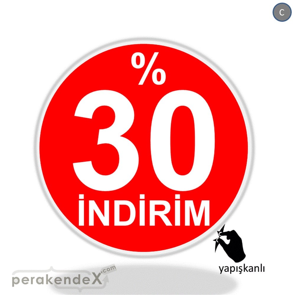 yüzde 30 indirim CAMA YAPIŞAN FOLYO -oval,tek yön baskı