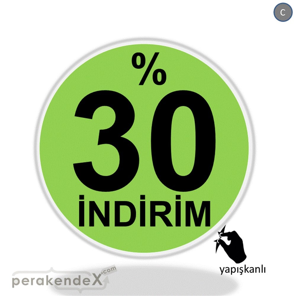 yüzde 30 indirim CAMA YAPIŞAN FOLYO -oval,tek yön baskı