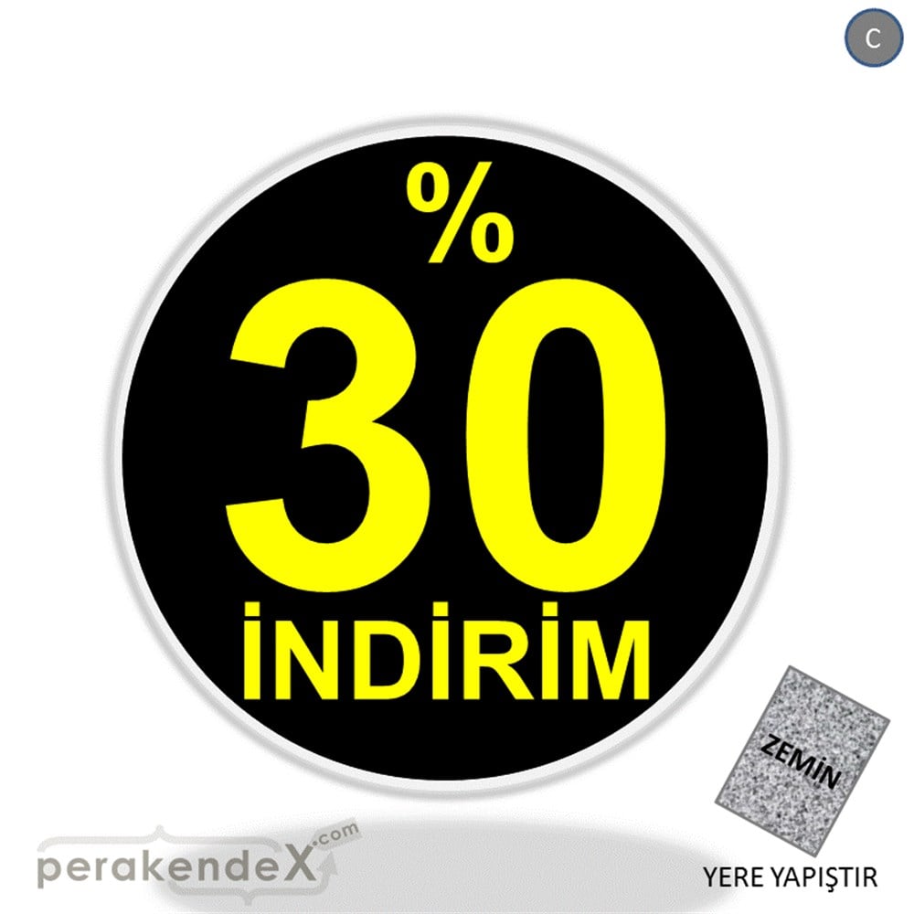 yüzde 30 indirim YER ZEMİNE YAPIŞIR -oval,tek yön baskı