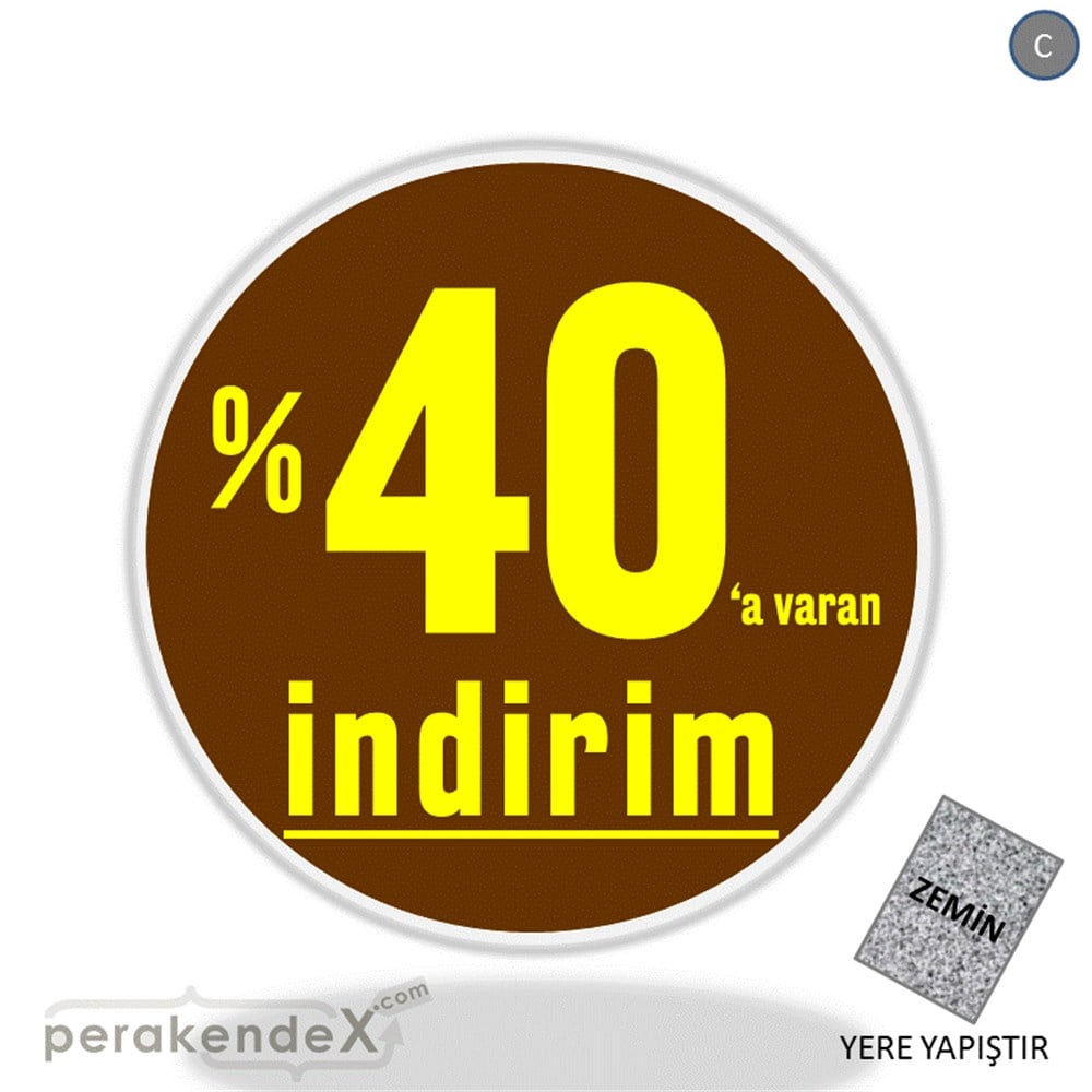 yüzde 40 a varan indirim YER ZEMİNE YAPIŞIR -oval,tek yön baskı