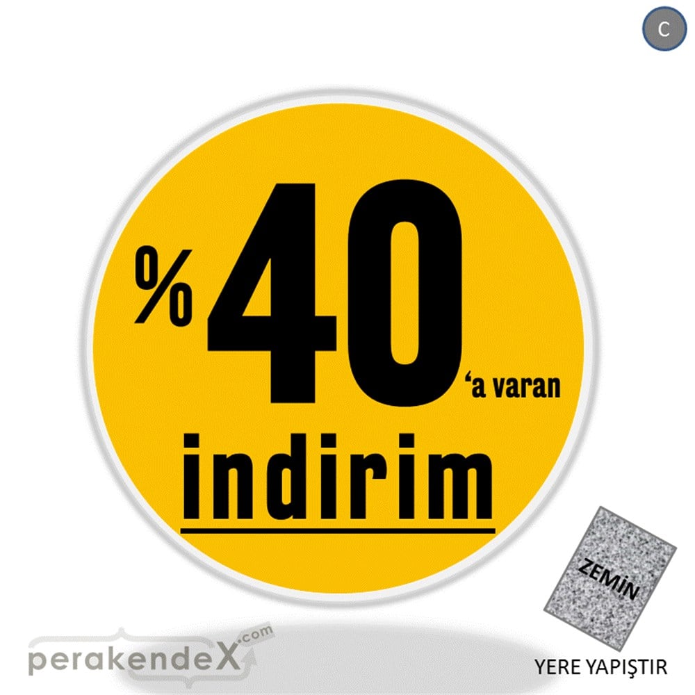 yüzde 40 a varan indirim YER ZEMİNE YAPIŞIR -oval,tek yön baskı