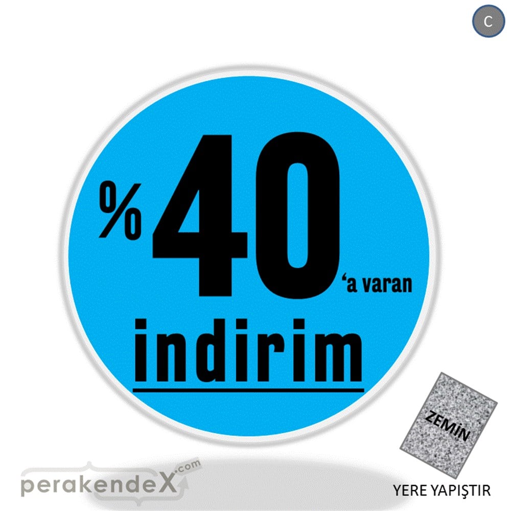 yüzde 40 a varan indirim YER ZEMİNE YAPIŞIR -oval,tek yön baskı