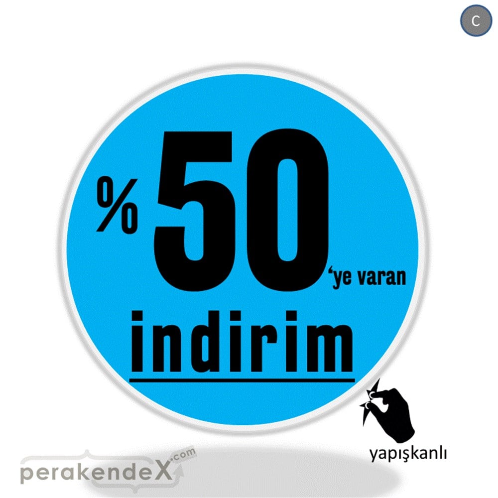 yüzde 50 ye varan indirim CAMA YAPIŞAN FOLYO -oval,tek yön baskı