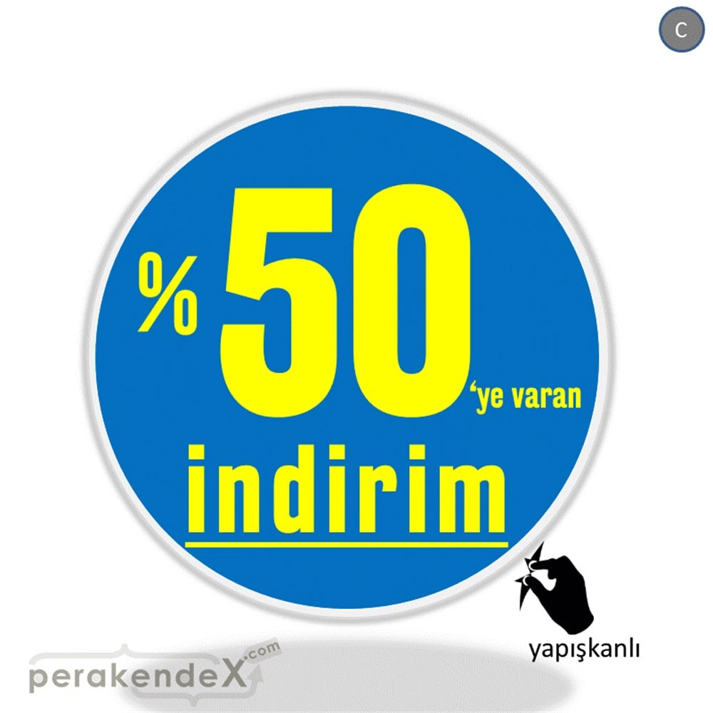 yüzde 50 ye varan indirim CAMA YAPIŞAN FOLYO -oval,tek yön baskı