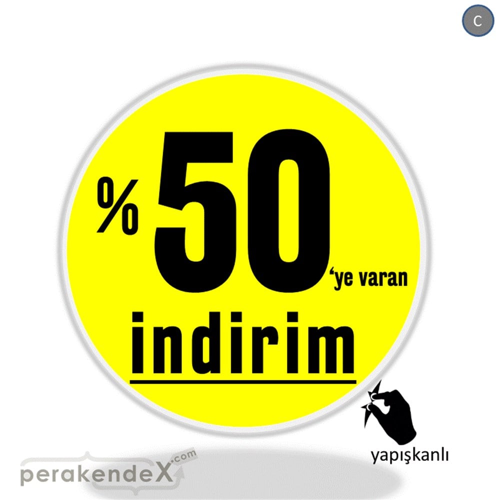 yüzde 50 ye varan indirim CAMA YAPIŞAN FOLYO -oval,tek yön baskı