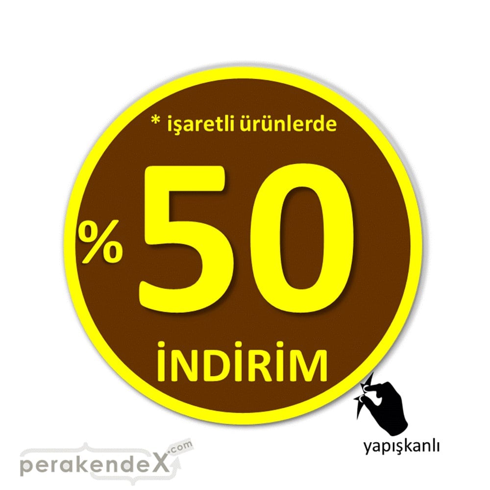 yüzde 50 ye varan indirim CAMA YAPIŞAN FOLYO -oval,tek yön baskı