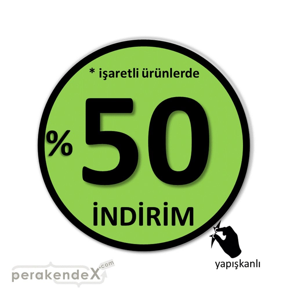 yüzde 50 ye varan indirim CAMA YAPIŞAN FOLYO -oval,tek yön baskı