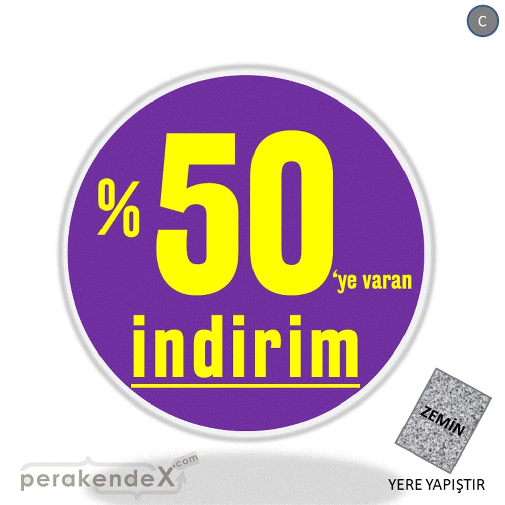 yüzde 50 ye varan indirim YER ZEMİNE YAPIŞIR -oval,tek yön baskı