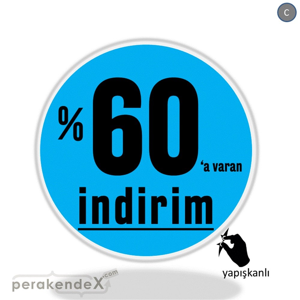 yüzde 60 a varan indirim CAMA YAPIŞAN FOLYO -oval,tek yön baskı