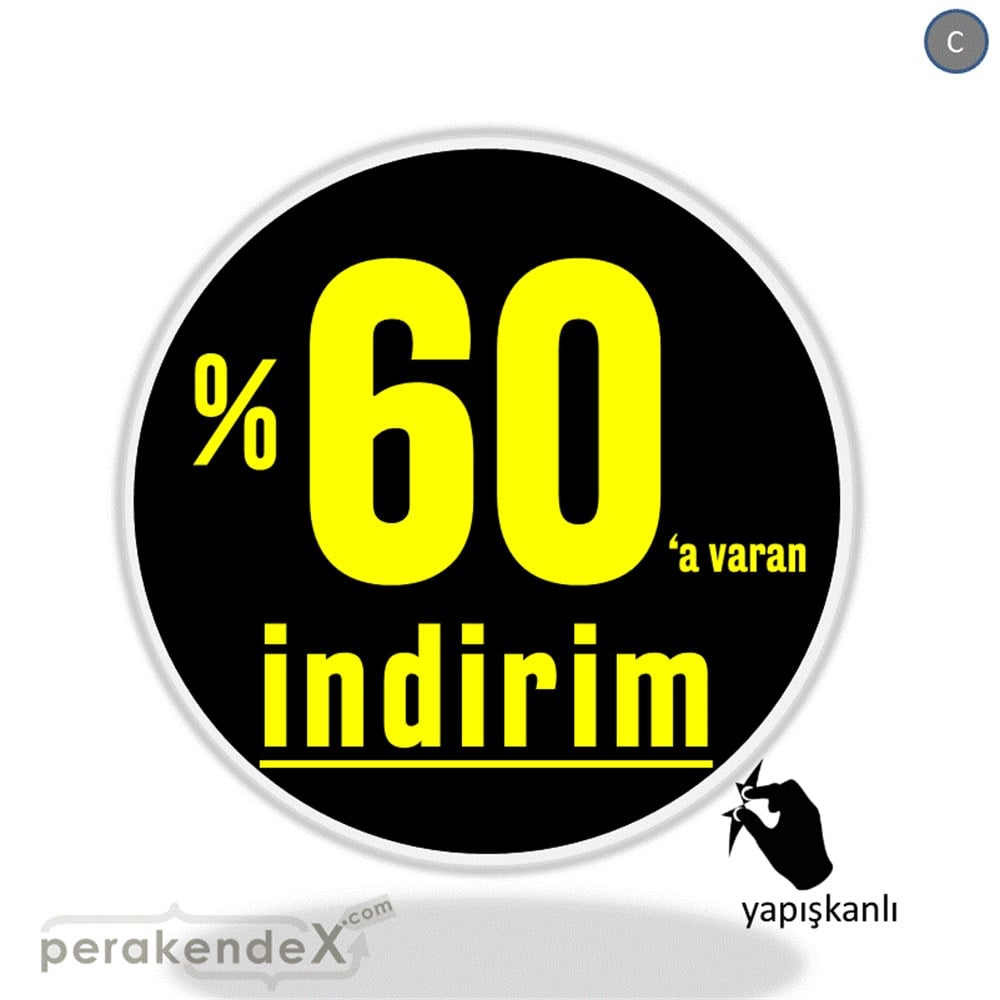 yüzde 60 a varan indirim CAMA YAPIŞAN FOLYO -oval,tek yön baskı
