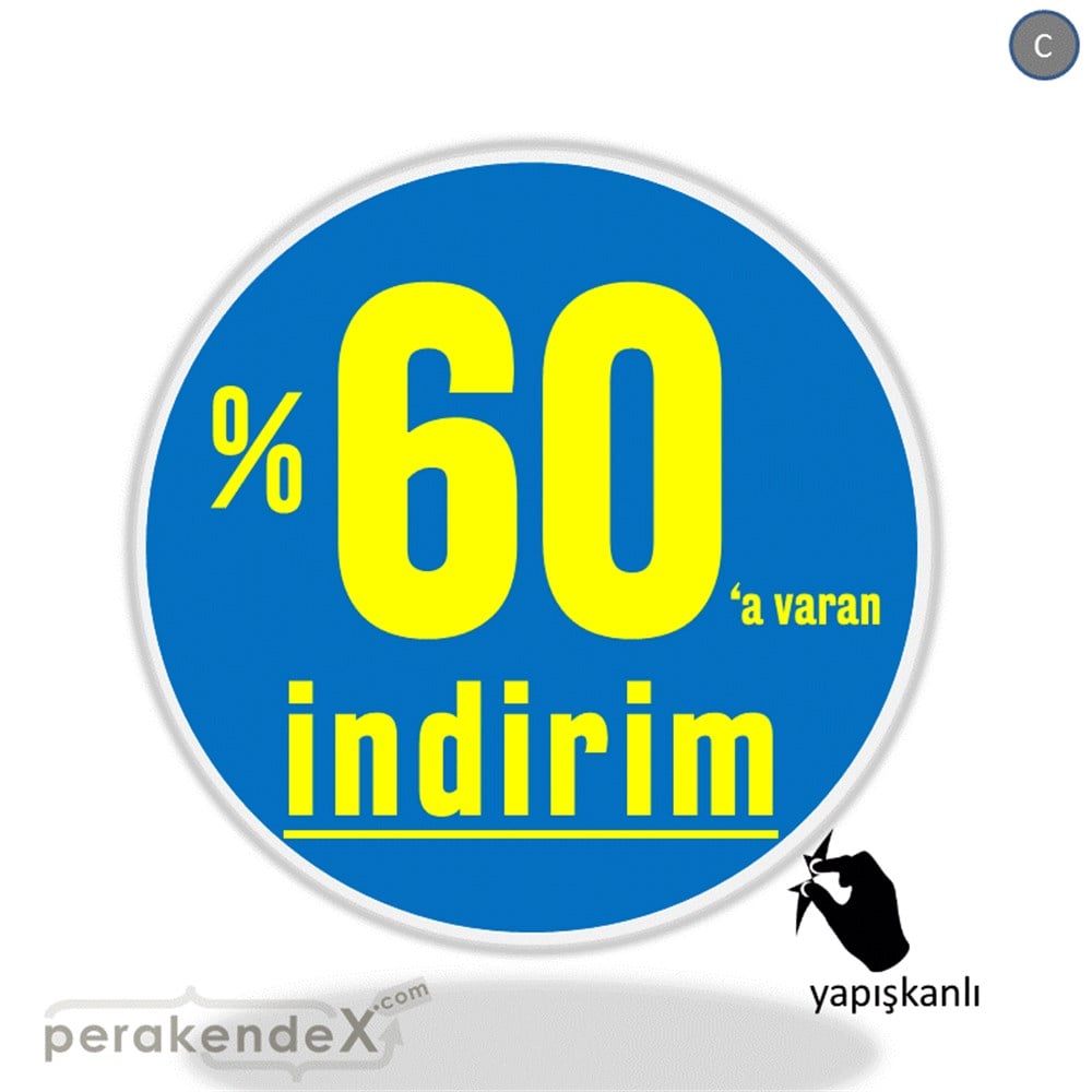 yüzde 60 a varan indirim CAMA YAPIŞAN FOLYO -oval,tek yön baskı