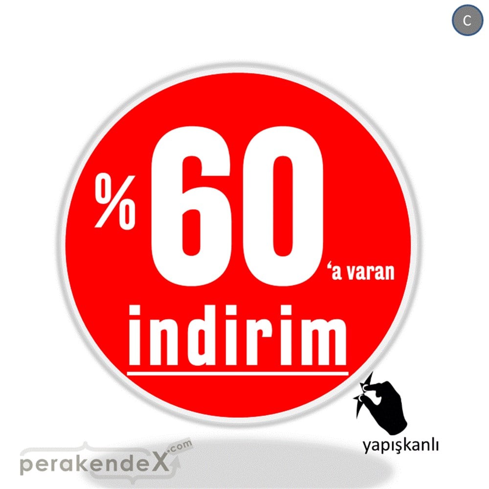 yüzde 60 a varan indirim CAMA YAPIŞAN FOLYO -oval,tek yön baskı