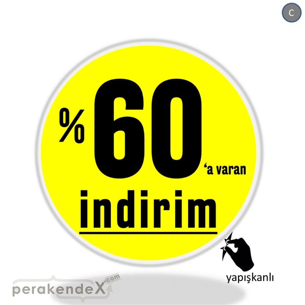 yüzde 60 a varan indirim CAMA YAPIŞAN FOLYO -oval,tek yön baskı