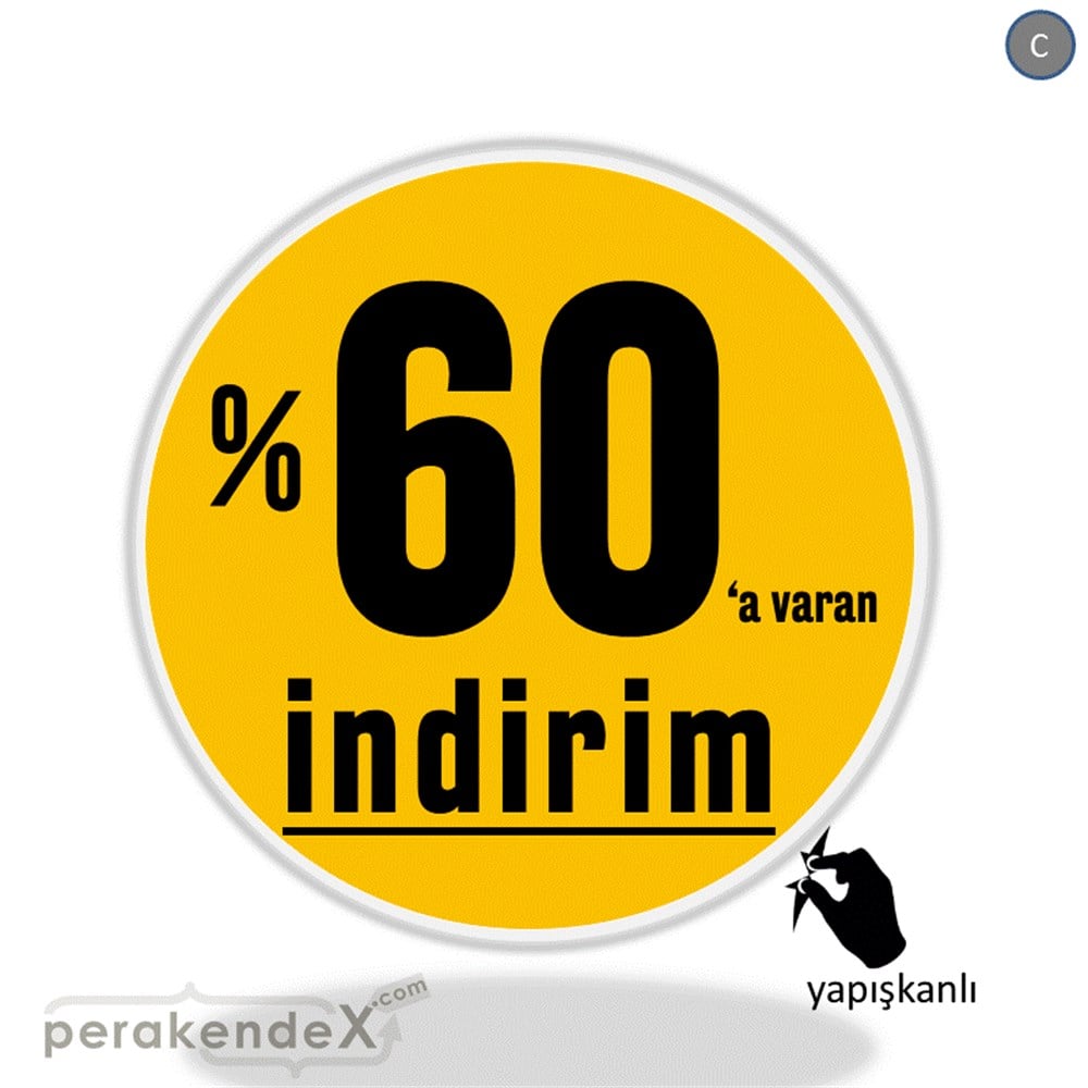 yüzde 60 a varan indirim CAMA YAPIŞAN FOLYO -oval,tek yön baskı