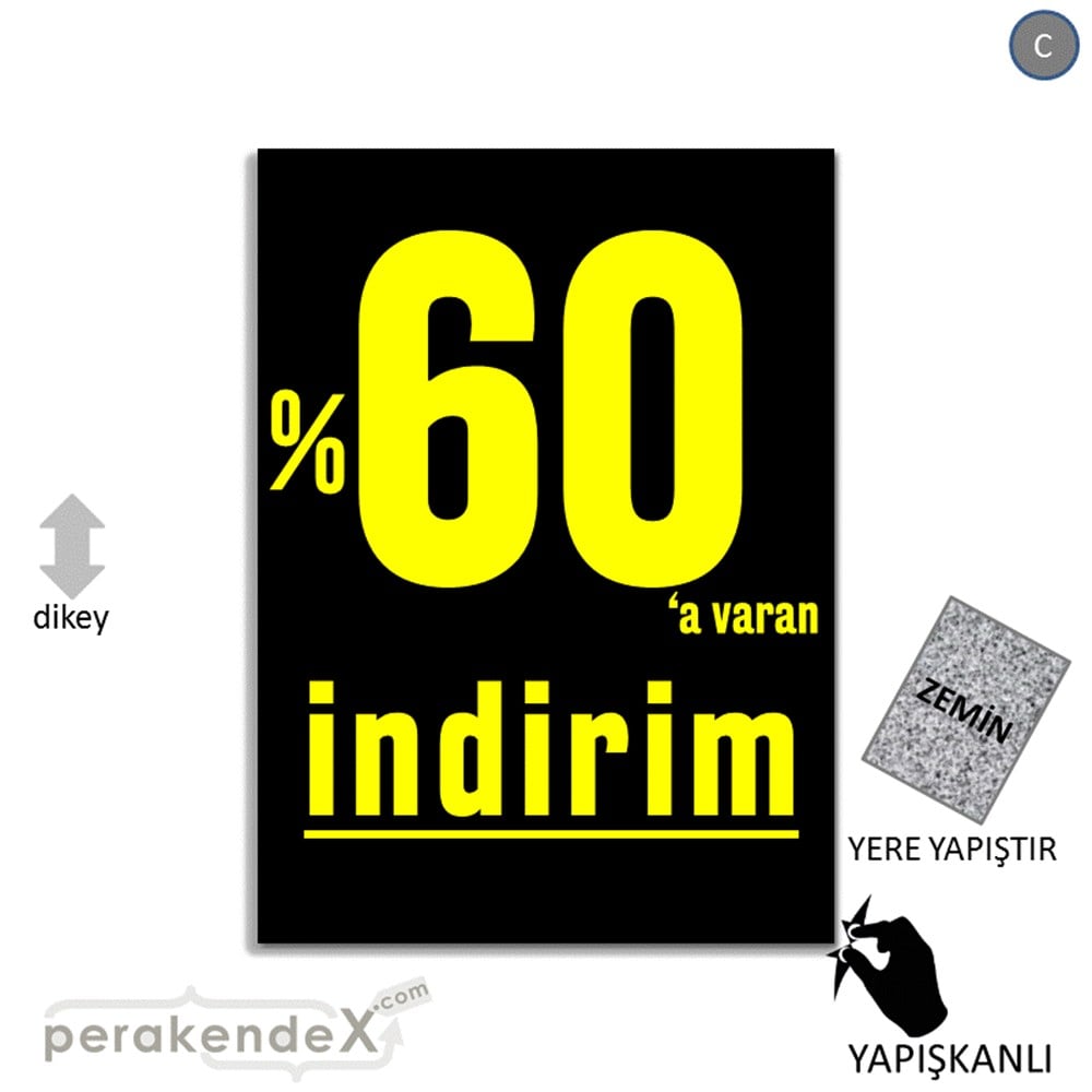 yüzde 60 a varan indirim YER ZEMİNE YAPIŞIR -dikdörtgen,tek yön baskı