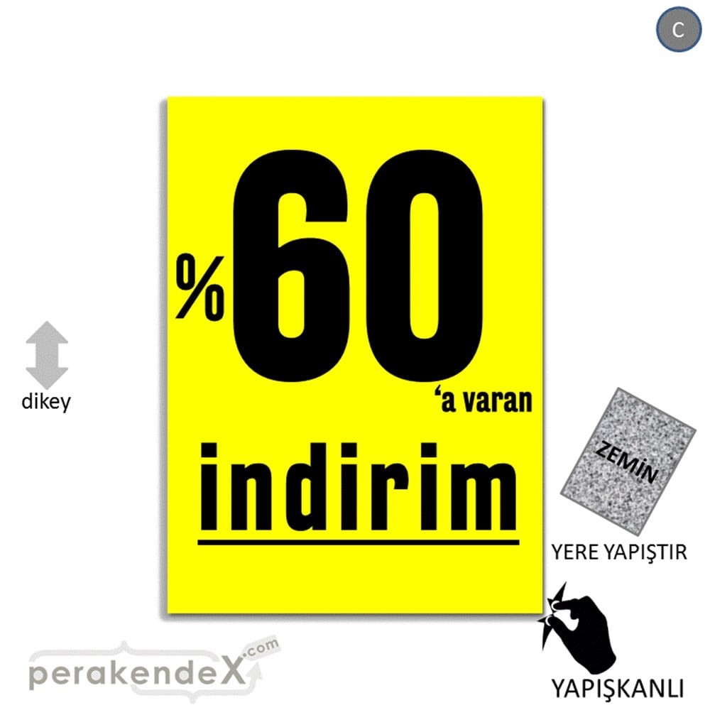 yüzde 60 a varan indirim YER ZEMİNE YAPIŞIR -dikdörtgen,tek yön baskı