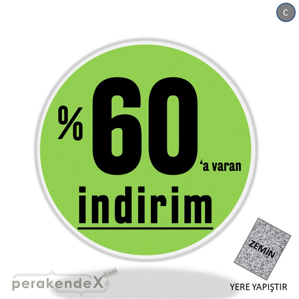 yüzde 60 a varan indirim YER ZEMİNE YAPIŞIR -oval,tek yön baskı