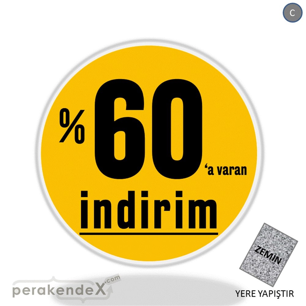 yüzde 60 a varan indirim YER ZEMİNE YAPIŞIR -oval,tek yön baskı