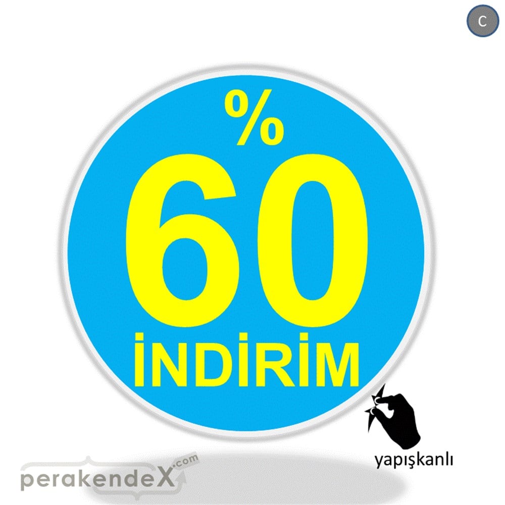 yüzde 60 indirim CAMA YAPIŞAN FOLYO -oval,tek yön baskı