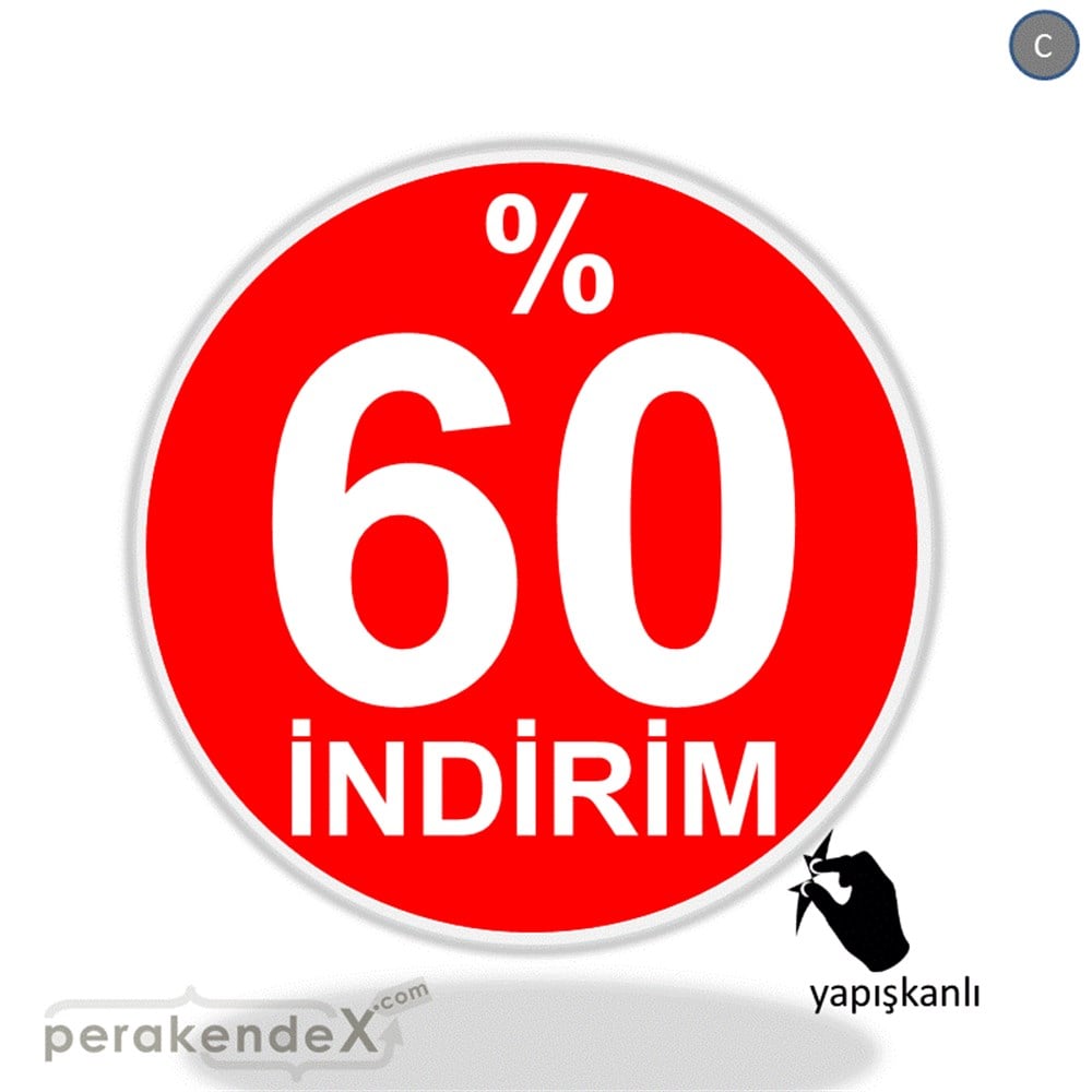 yüzde 60 indirim CAMA YAPIŞAN FOLYO -oval,tek yön baskı