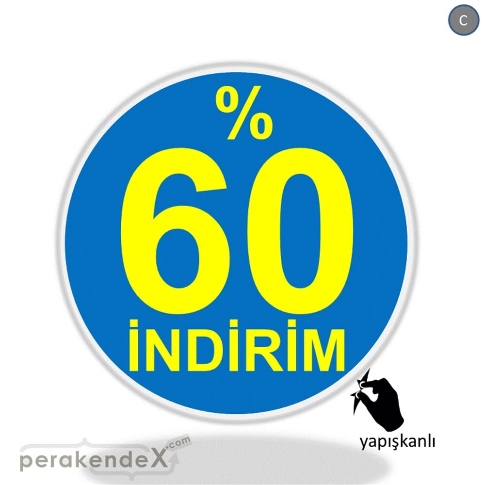 yüzde 60 indirim CAMA YAPIŞAN FOLYO -oval,tek yön baskı