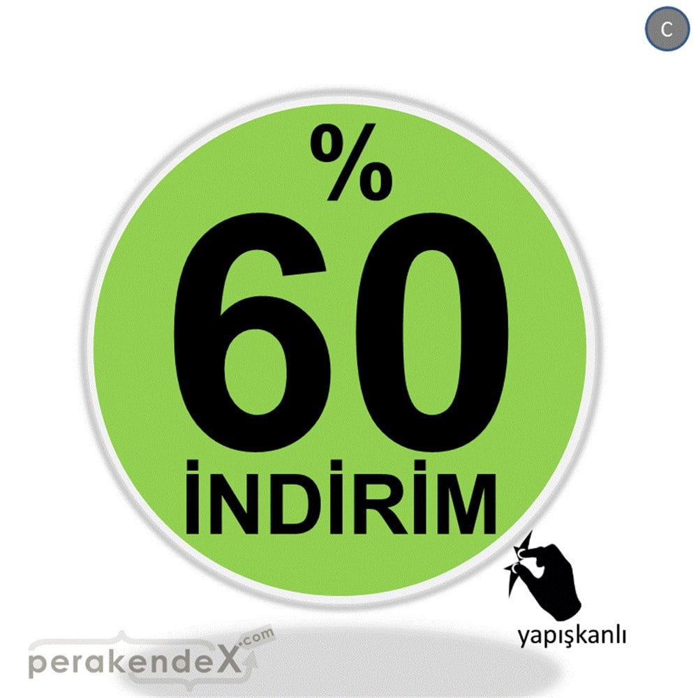 yüzde 60 indirim CAMA YAPIŞAN FOLYO -oval,tek yön baskı
