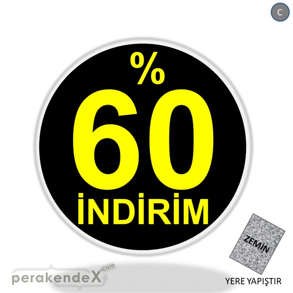 yüzde 60 indirim YER ZEMİNE YAPIŞIR -oval,tek yön baskı