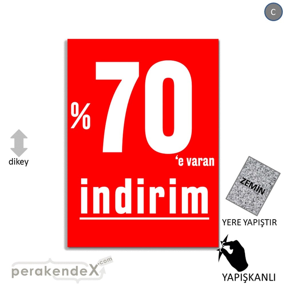 yüzde 70 e varan indirim YER ZEMİNE YAPIŞIR -dikdörtgen,tek yön baskı