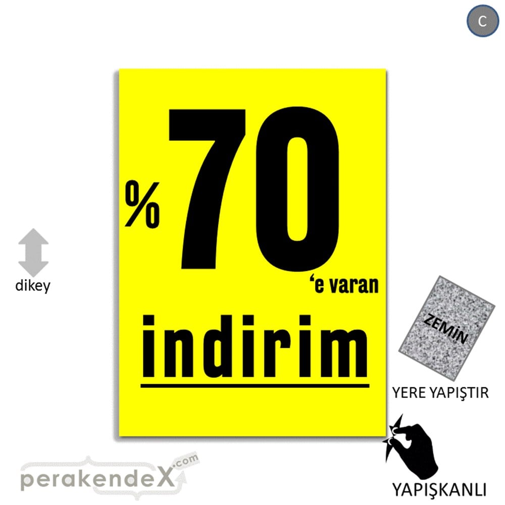 yüzde 70 e varan indirim YER ZEMİNE YAPIŞIR -dikdörtgen,tek yön baskı