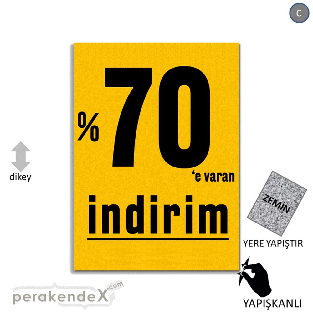 yüzde 70 e varan indirim YER ZEMİNE YAPIŞIR -dikdörtgen,tek yön baskı