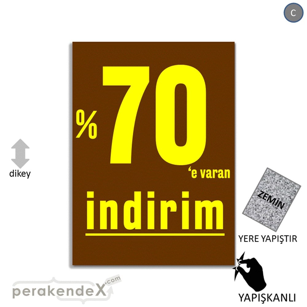 yüzde 70 e varan indirim YER ZEMİNE YAPIŞIR -dikdörtgen,tek yön baskı