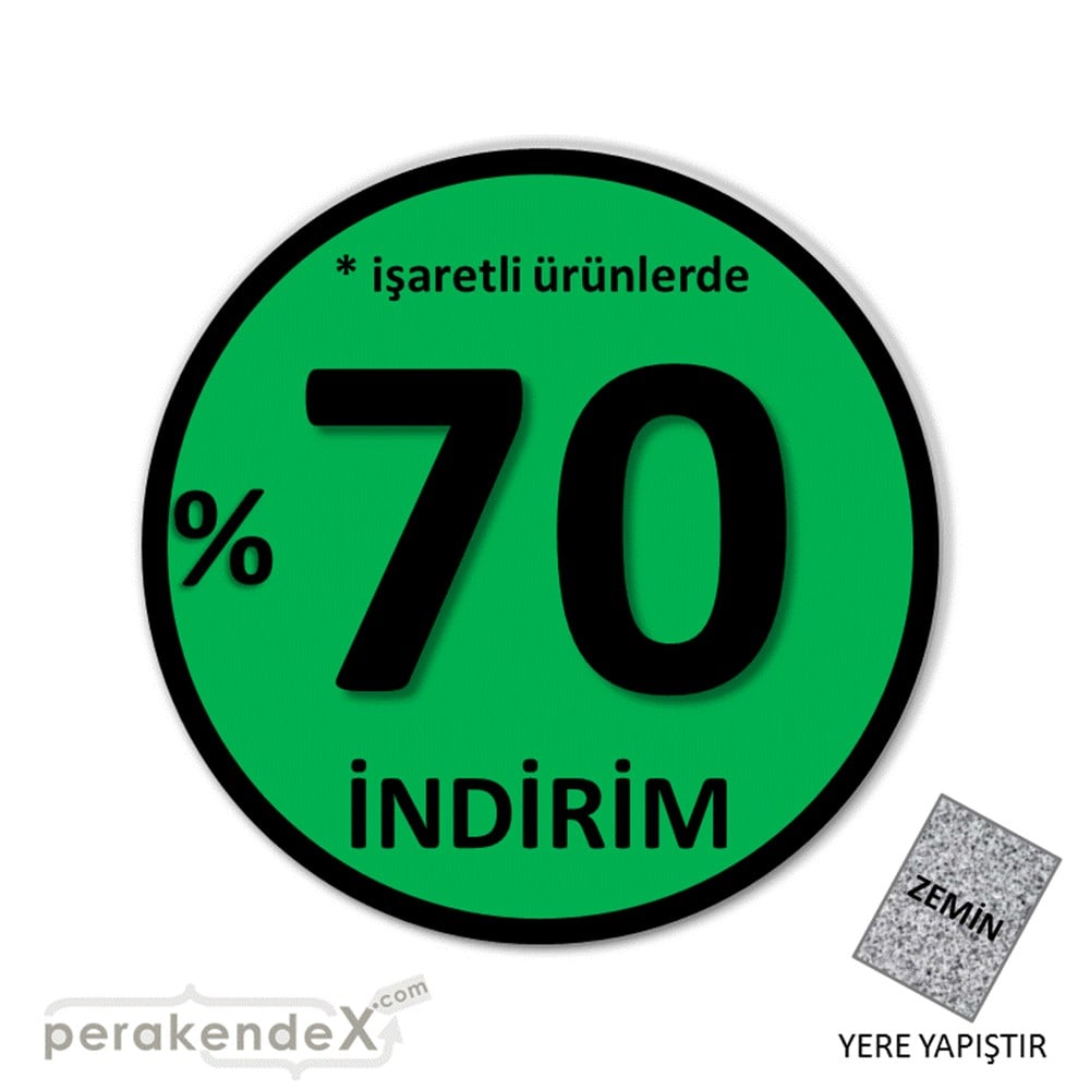 yüzde 70 indirim * işaretli ürünlerde YER ZEMİNE YAPIŞIR -oval,tek yön baskı