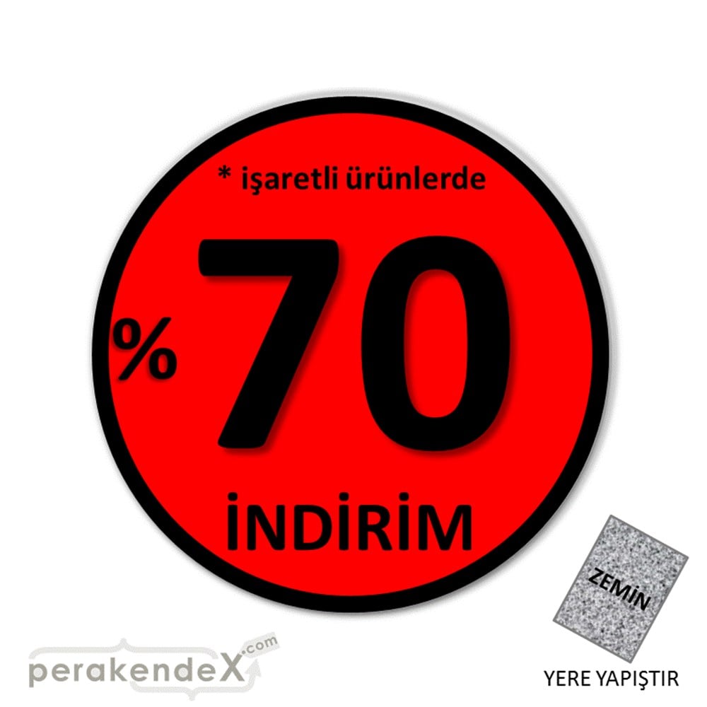 yüzde 70 indirim * işaretli ürünlerde YER ZEMİNE YAPIŞIR -oval,tek yön baskı