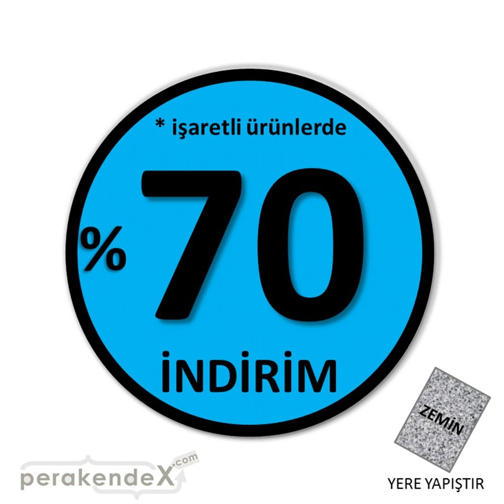 yüzde 70 indirim * işaretli ürünlerde YER ZEMİNE YAPIŞIR -oval,tek yön baskı