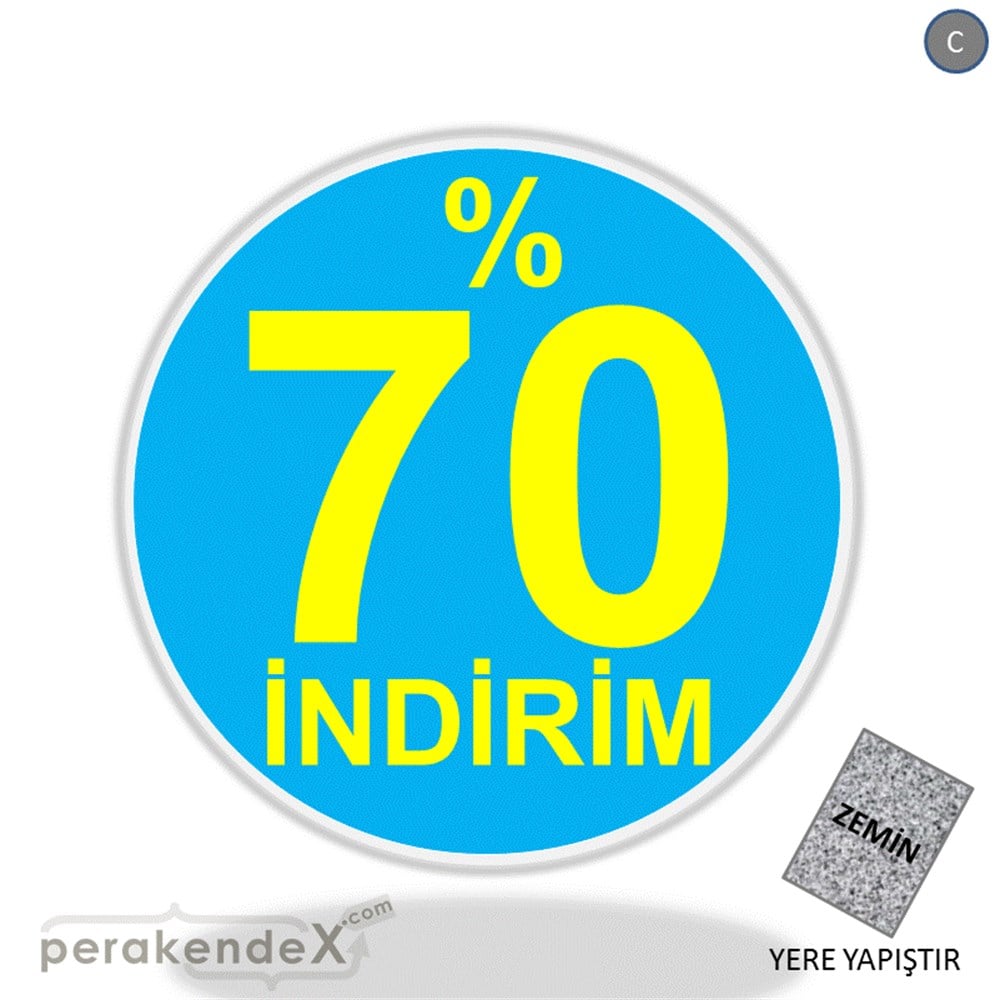 yüzde 70 indirim YER ZEMİNE YAPIŞIR -oval,tek yön baskı