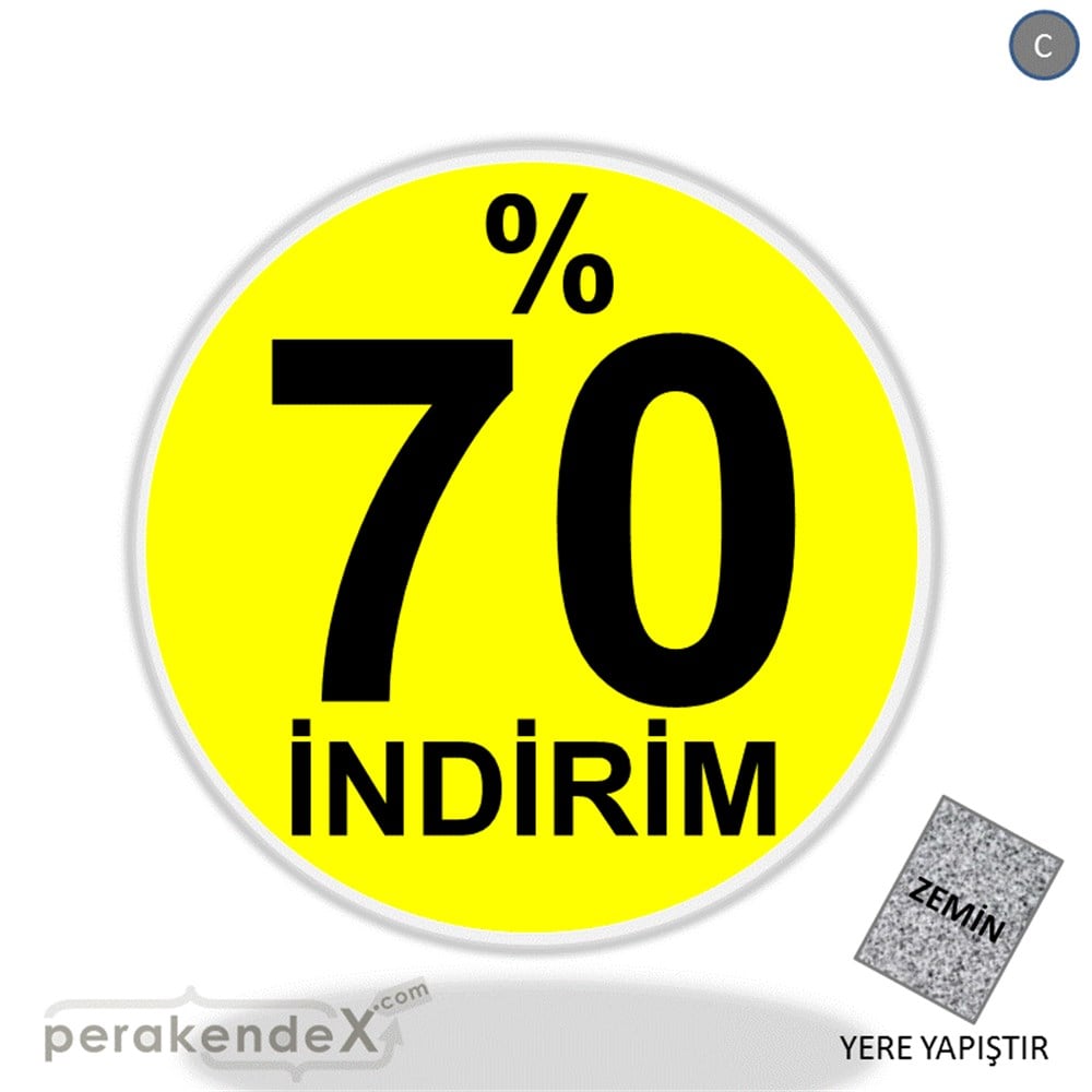 yüzde 70 indirim YER ZEMİNE YAPIŞIR -oval,tek yön baskı