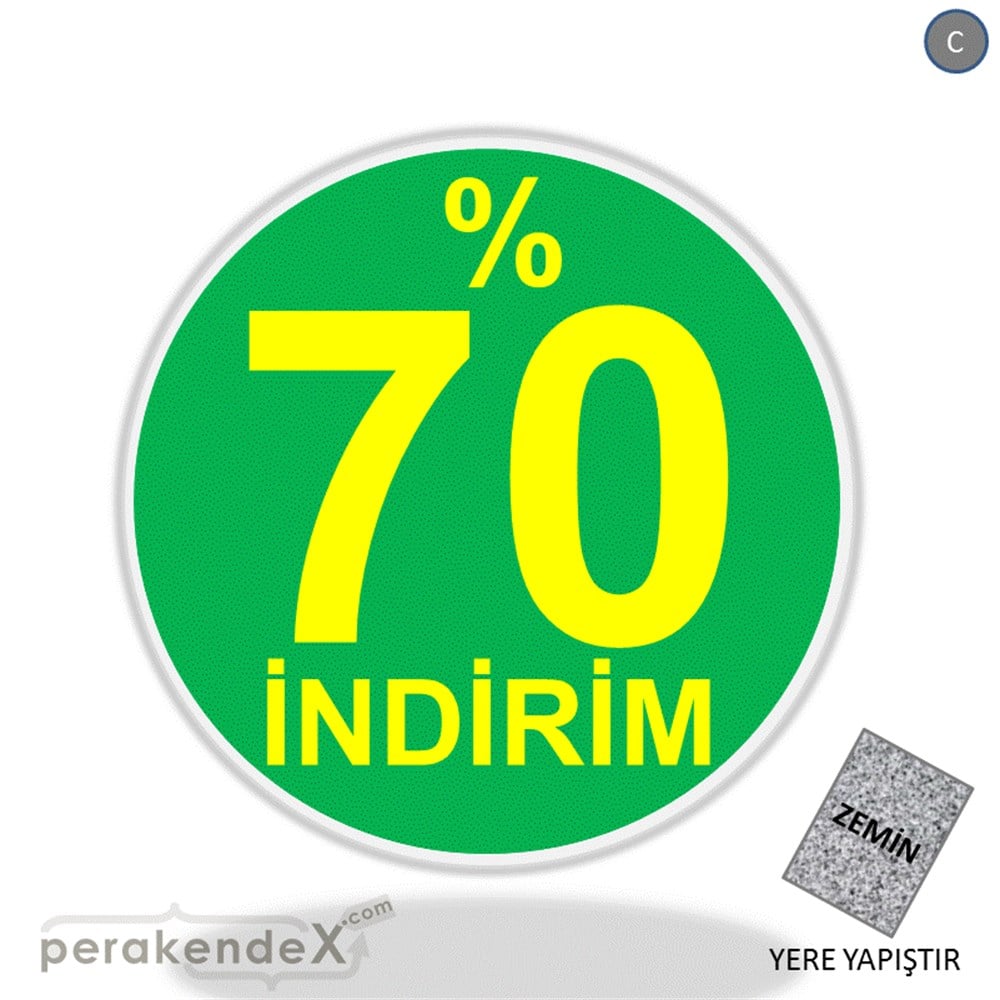 yüzde 70 indirim YER ZEMİNE YAPIŞIR -oval,tek yön baskı