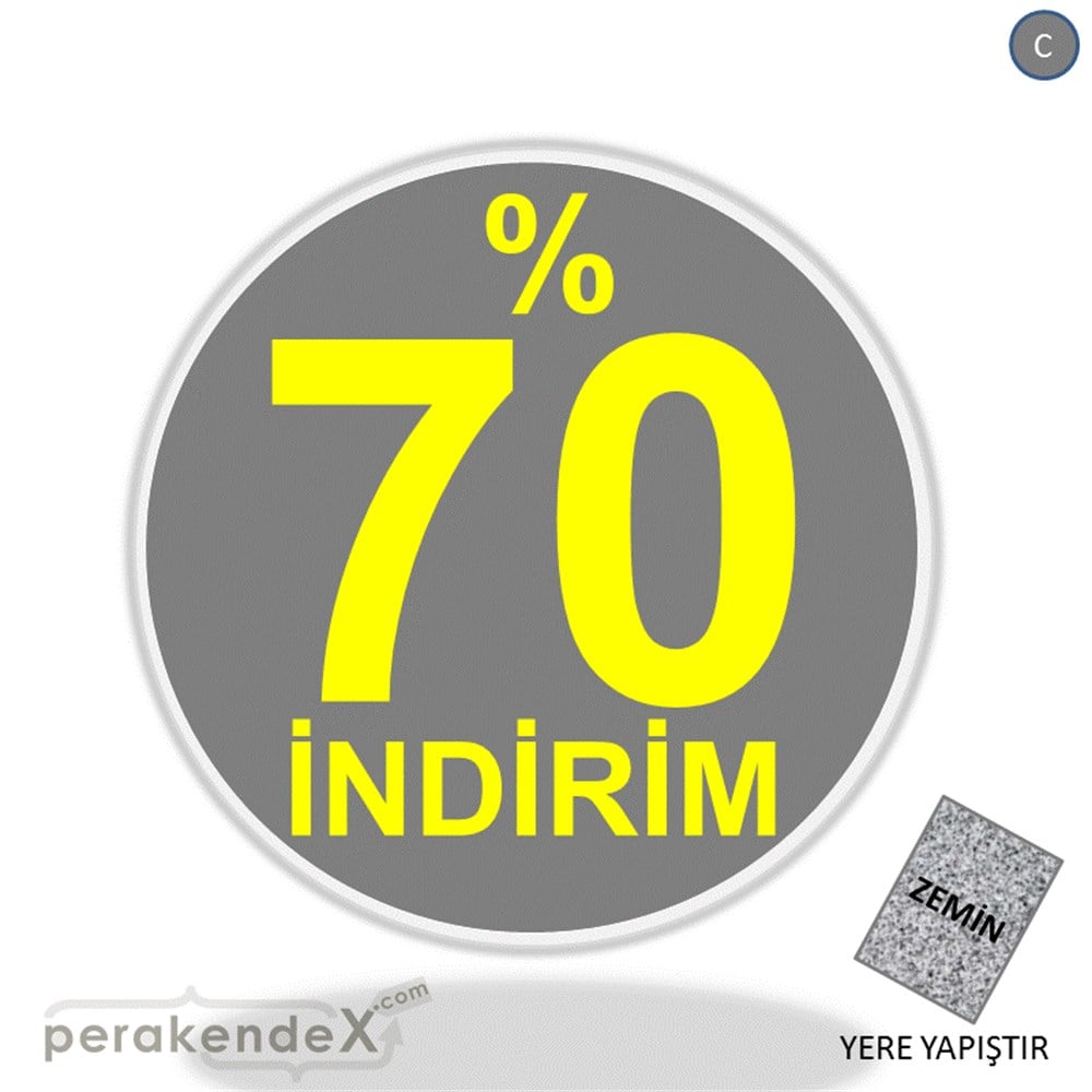 yüzde 70 indirim YER ZEMİNE YAPIŞIR -oval,tek yön baskı