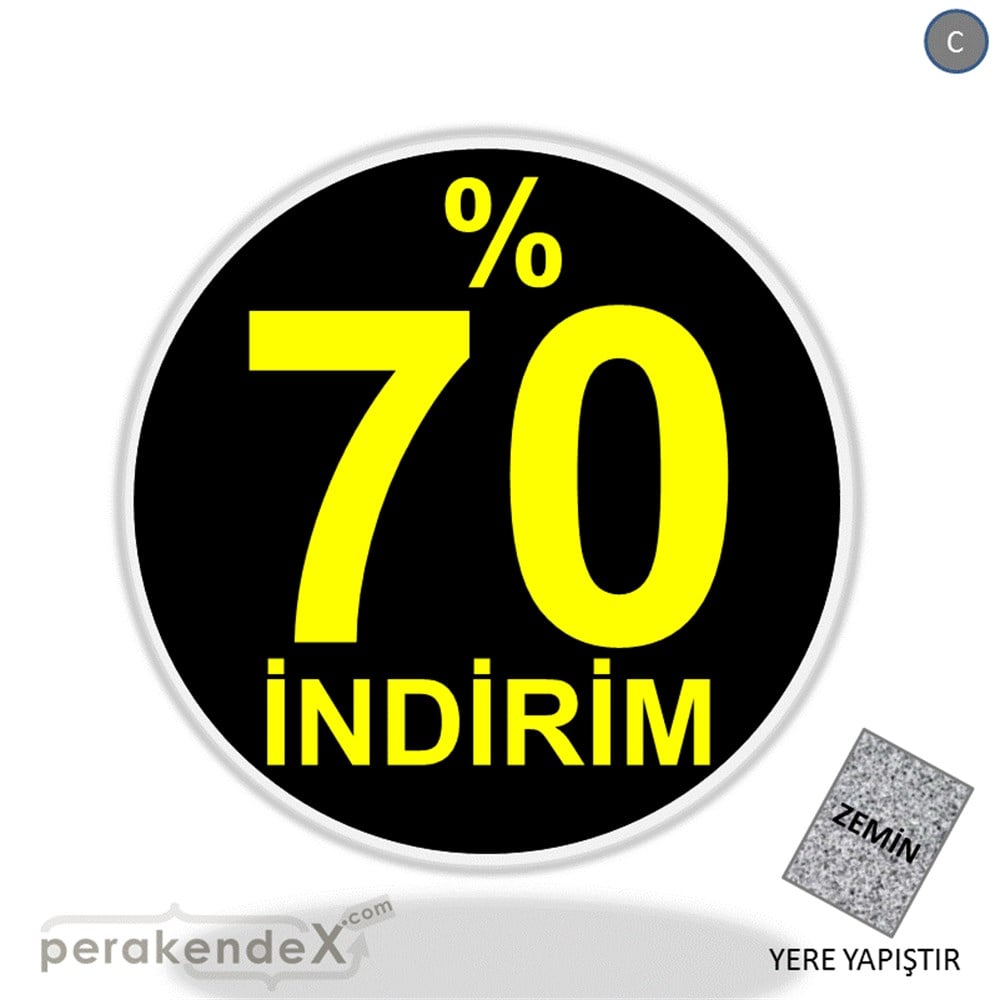 yüzde 70 indirim YER ZEMİNE YAPIŞIR -oval,tek yön baskı