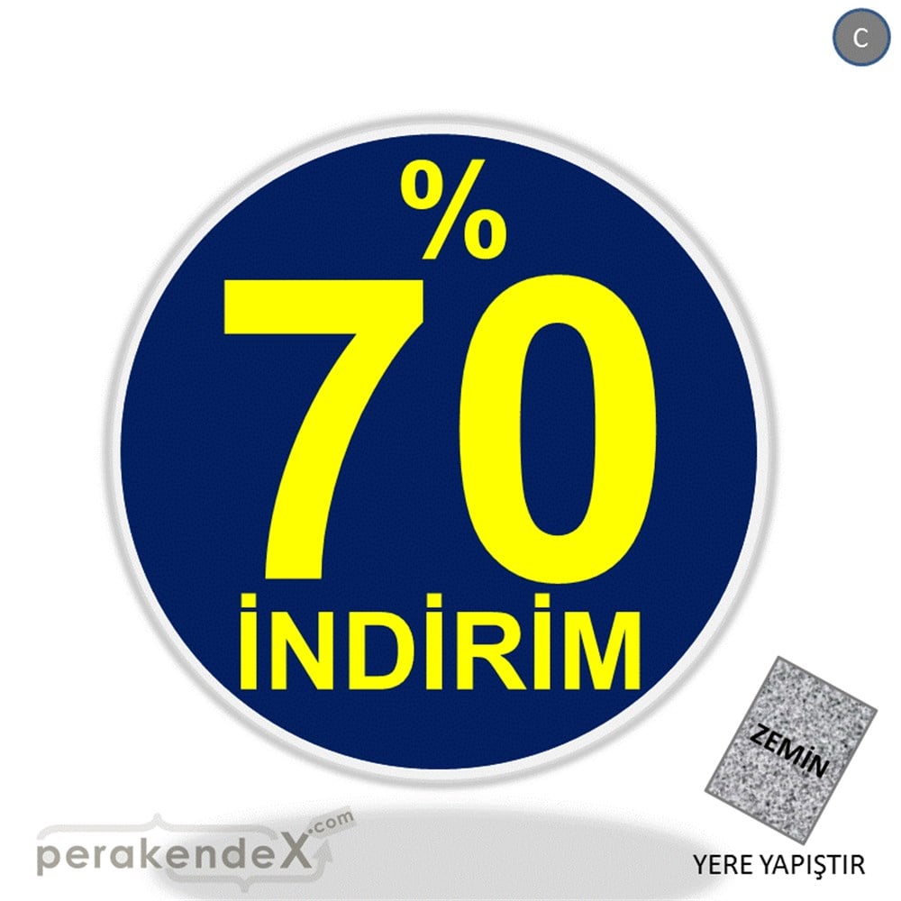 yüzde 70 indirim YER ZEMİNE YAPIŞIR -oval,tek yön baskı