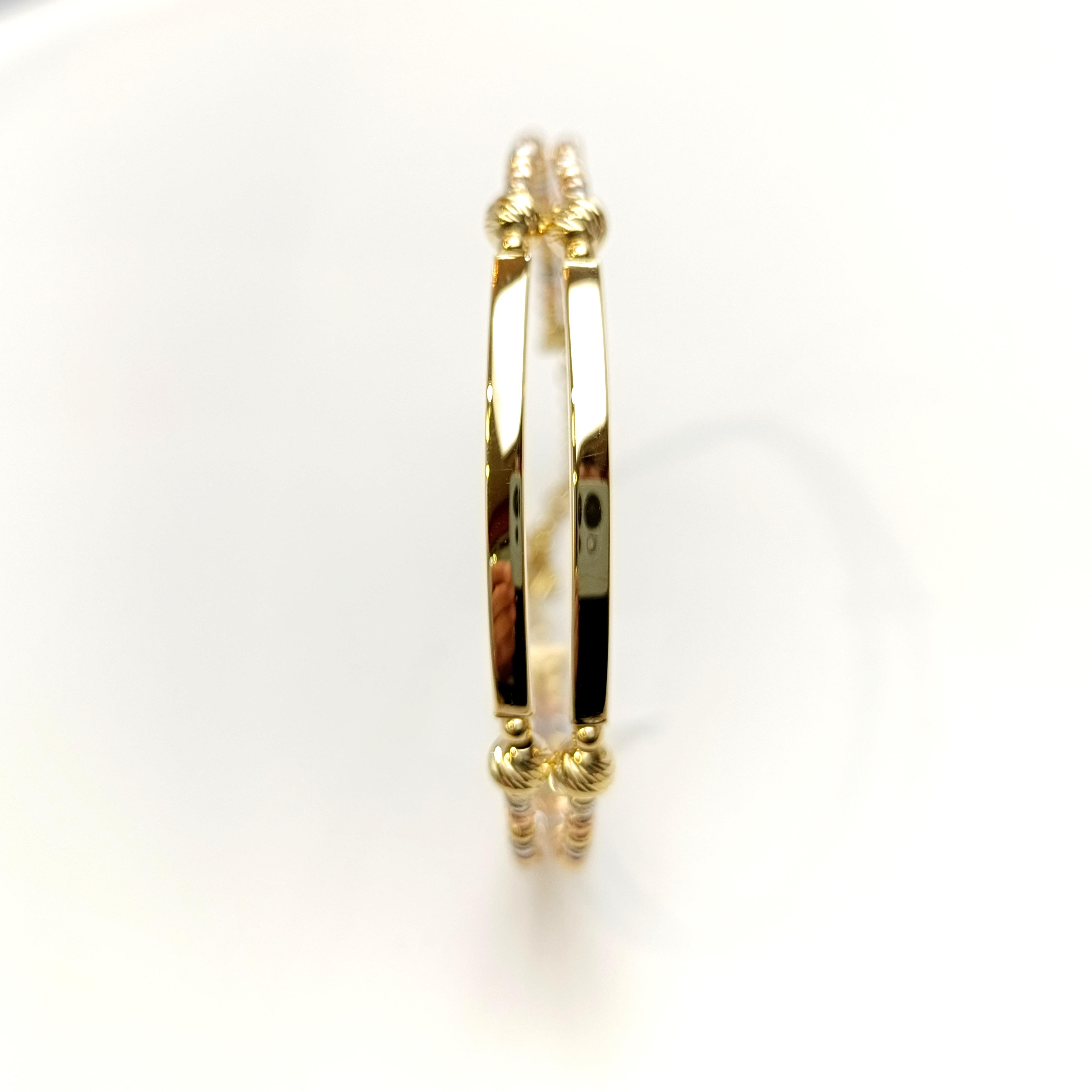 Dorika Toplu Kelepçe Bilezik 14 Ayar Altın HD VİDEOLU