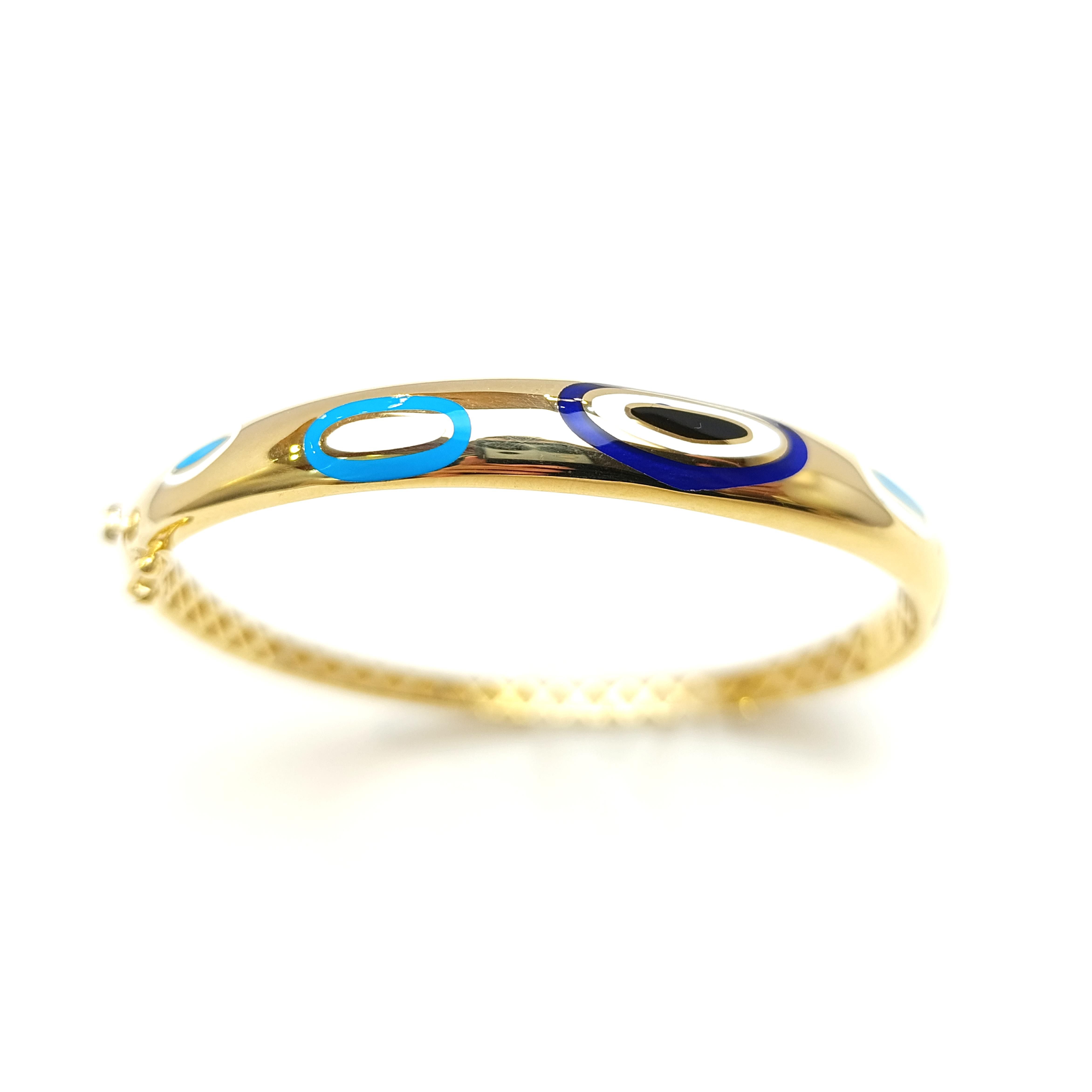 Mineli Kelepçe Bilezik 14 Ayar Altın HD VİDEOLU