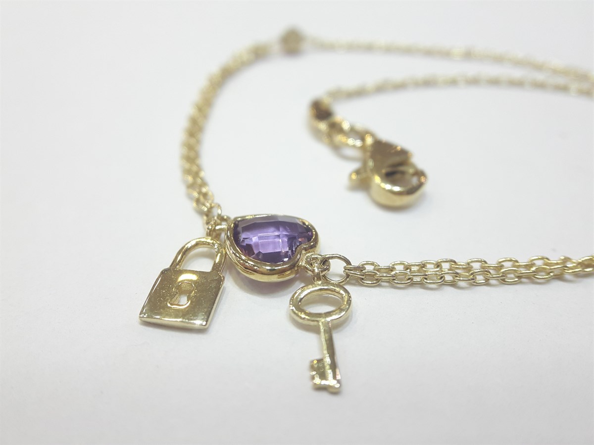 Kalbinin Kilidi Künye 14 Ayar Altın