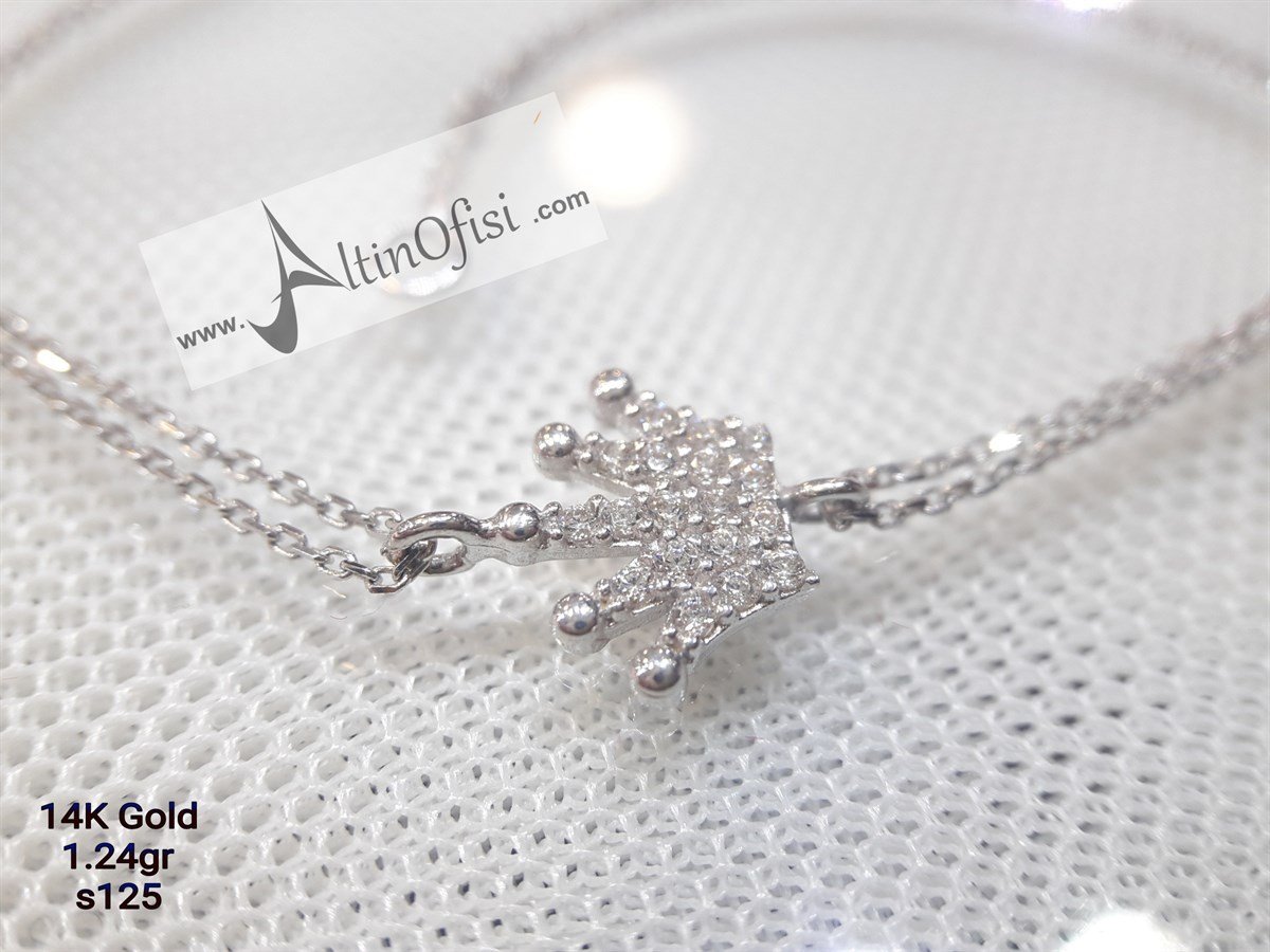 Taç Künye 14 Ayar altın