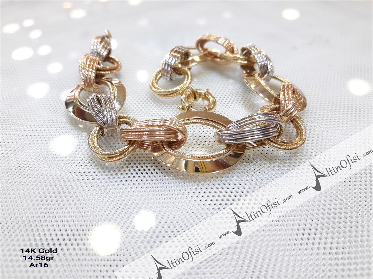 Zincir Künye 14 Ayar Altın