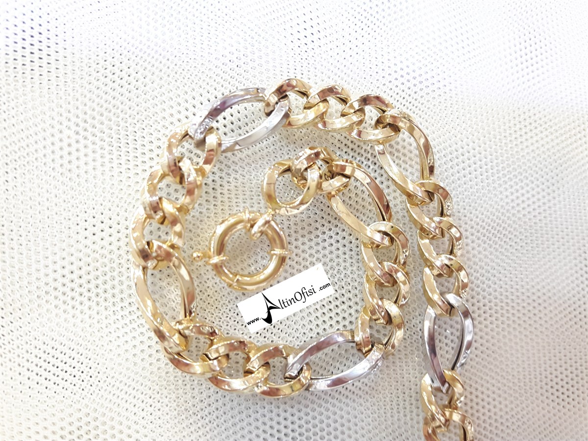 Zincir Künye 14 Ayar Altın