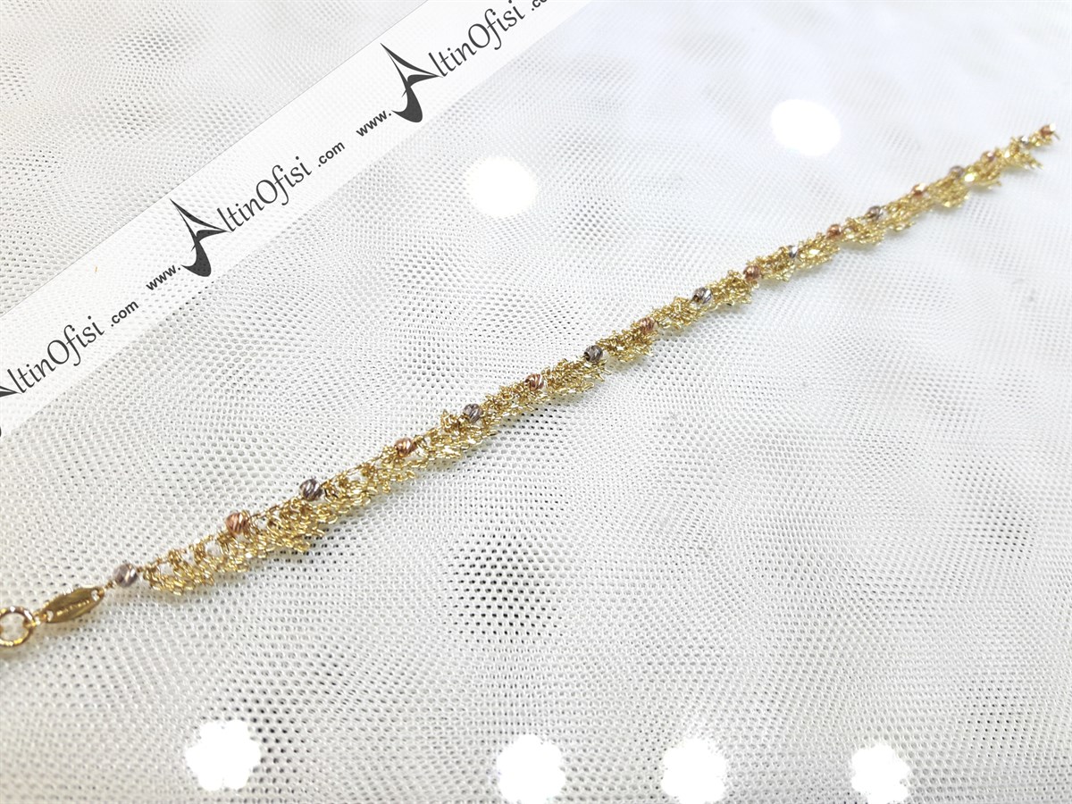 Zincir Künye 14 Ayar Altın
